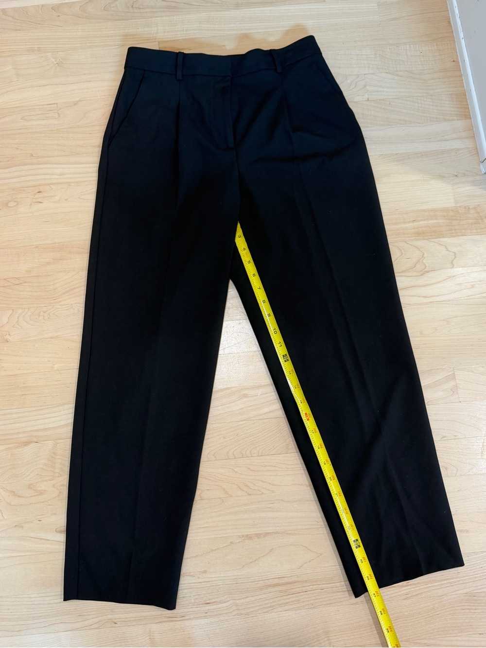 Ann Taylor Black Women's Dress Pants - Tailored Pleat Front